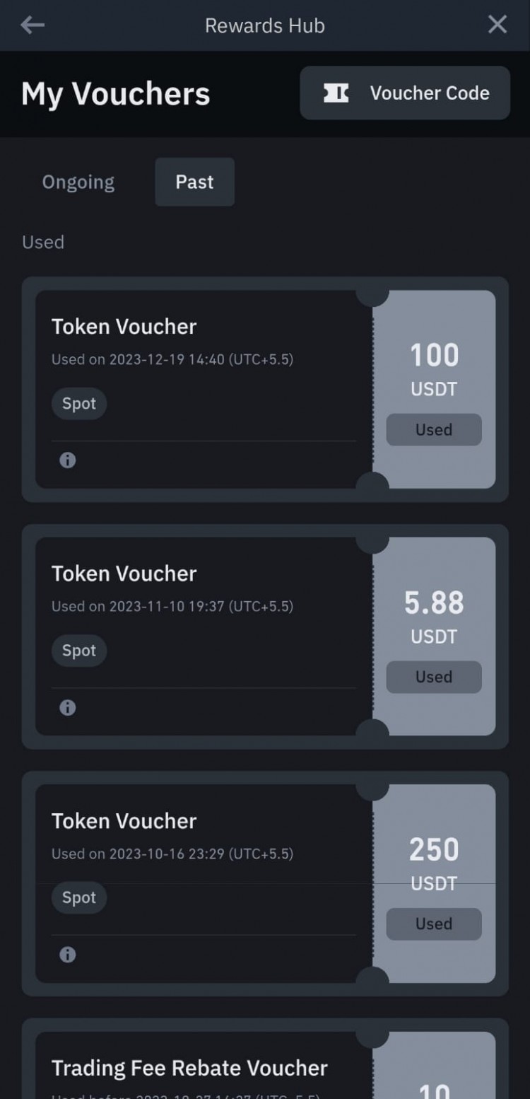 Win $500 USDT Token Voucher from Binance