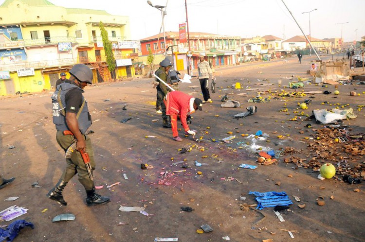 尼日利亚大屠杀导致100多名基督徒死亡为运动而被杀