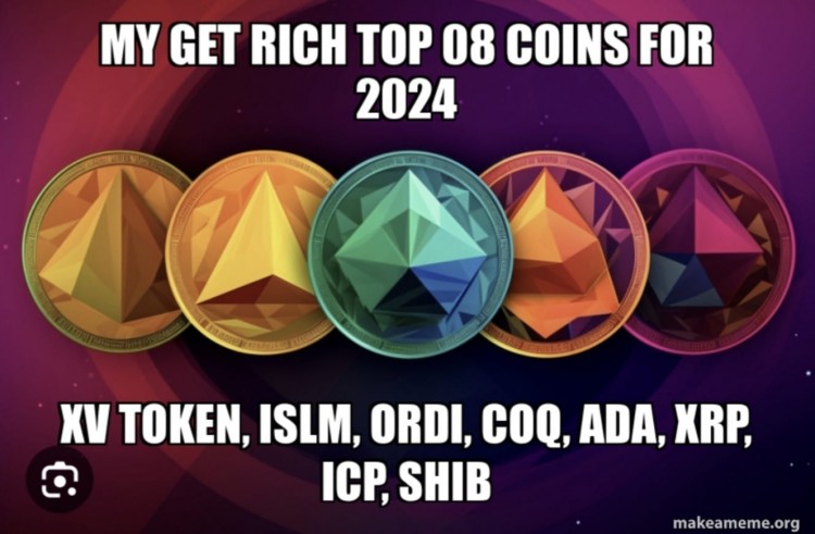 2024年十大热门加密硬币对未来致富充满期待