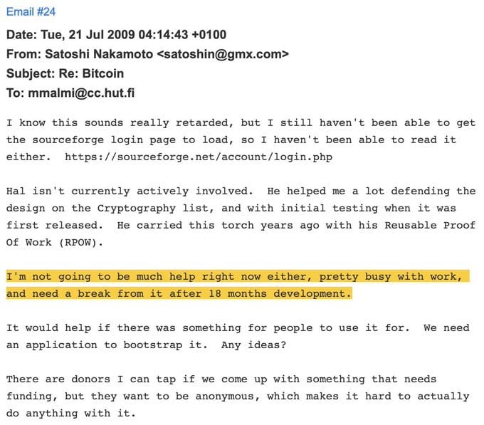 中本聪和Martii Sirius的新电子邮件对话揭秘Bitcoin的一些秘密