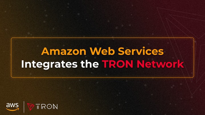 TRON 與 Amazon Web Services 整合以加速區塊鏈採用